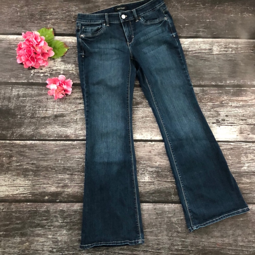 WHBM Blanc Flare Leg Size 6S